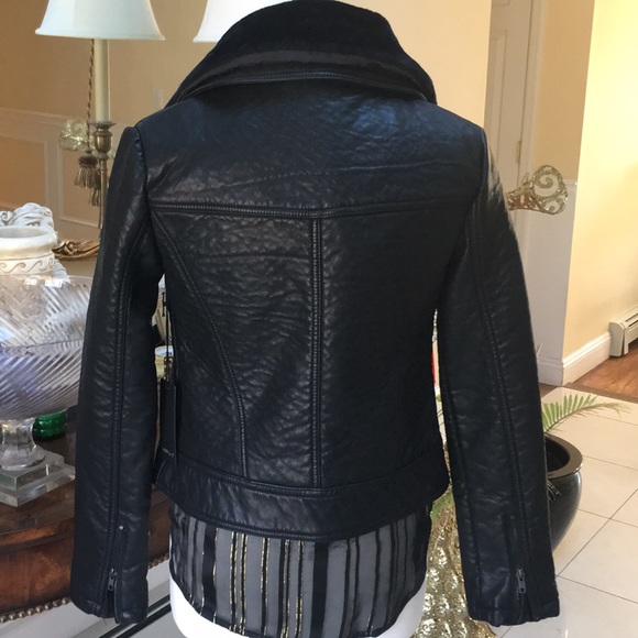 Forever 21 Faux Leather Moto Jacket - Picture 6 of 8